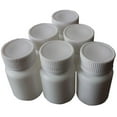 thumbnail image 2 of shiyou-50PCS White Empty Plastic Bottle Case Holder Container Vials Box For Powder Sample Liquid Storage (50ml/1.7oz), 2 of 4