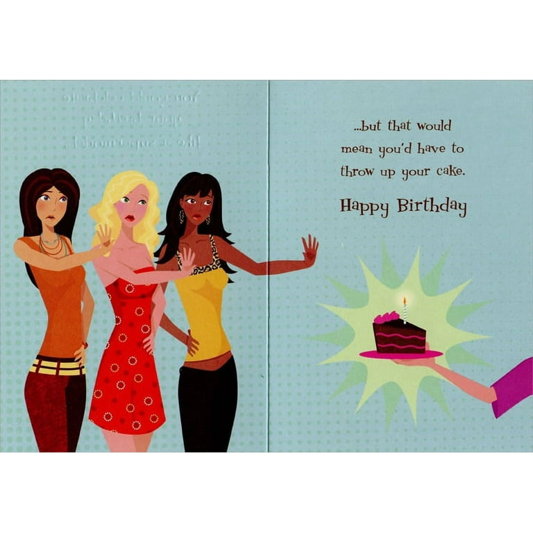 Designer Greetings They Call It a Birthday Suit Funny : Humorous Feminine  Birthday Card for Her : Woman : Women 