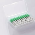 thumbnail image 2 of SUTENGDA 160-Packs Flossers Orthodontic Floss Picks for Oral Care Flexible Floss Picks Green, 2 of 4