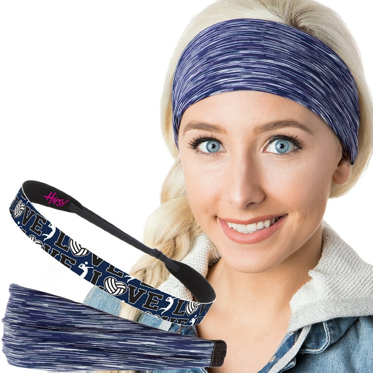 Hipsy Adjustable NO SLIP Volleyball Headbands for Women Gift