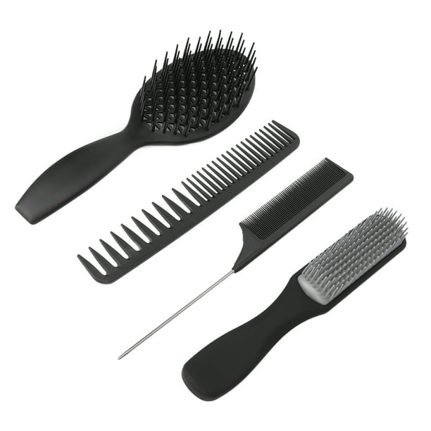 Brosse Demelante Cheveux, Massage Cuir Chevelu, Peigne a Queue