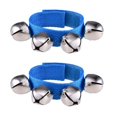 thumbnail image 2 of COM1950s Christmas Party Music, 2Pcs Wrist Bells Jingle Bells Ankle Bells Wrist Bells Bracelet Percussion Instruments Musical 4 Bells for Party Christmas, Christmas Jingle Bells, 2 of 2