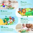 thumbnail image 4 of Juguete de peluche Baby Books BBWOO de 0 a 6 meses con mordedor de 6 a 12 meses, 4 of 9