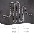 thumbnail image 6 of SUOSDEY Women Western Waist Chain Belts Cowgirl Metal Belts for Dresses Jeans, 6 of 7