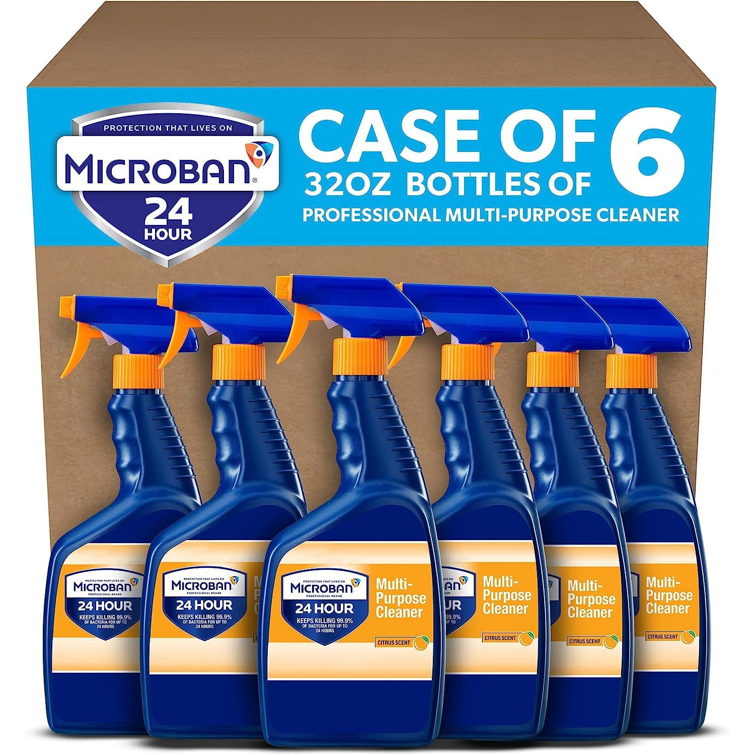 Microban 24 Professional Disinfectant Spray, 24 Hour and Antibacterial