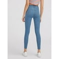 thumbnail image 2 of Womens' High Waist Skinny Cropped Jeans, 2 of 5