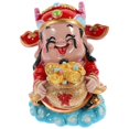 thumbnail image 1 of Resin Home Decor Fortune God Figurine Decorations Lucky God Figure Household Ornament, 1 of 2