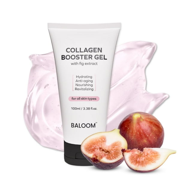 Sérum en gel BALOOM Collagen Booster con masajeadores de microcorriente, 100 ml