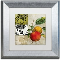 Trademark Fine Art "SoHo II" Canvas Art by Color Bakery White Matte, Silver Frame