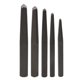 thumbnail image 1 of Extractor de tornillos dañados de acero con alto contenido de carbono plateado cuadrado de 1/8 a 3/8 pulgadas, 5 unidades, 1 of 2