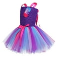 thumbnail image 2 of TiaoBug Kids Girls Princess Dress Fancy Costume Sleeveless Tutu Dresses with Headband, 2 of 7