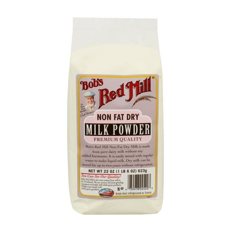 Bobs Red Mill Milk Powder, Nonfat Dry, 22 Oz