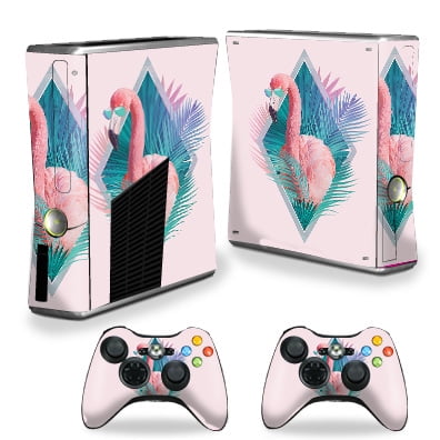 Skin For X Box 360 Xbox 360 S Console Flamingo Vice Protective
