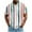 Multicolor, variant on ZCFZJW Vintage Henley Shirts Men Loose Regular Fit Casual Striped Printed Summer Short Sleeve Button V Neck T-Shirts Trendy Athletic Workout Tees Tops Multicolor#07 XXL