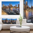 thumbnail image 1 of Design Art - Skyline de Boston au Crépuscule, 1 of 3