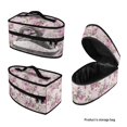 thumbnail image 7 of HELLHERO Pink Roses on Light Pink Iron Holder Bag Most Iron Large Size Closet, Bag Only, 7 of 7