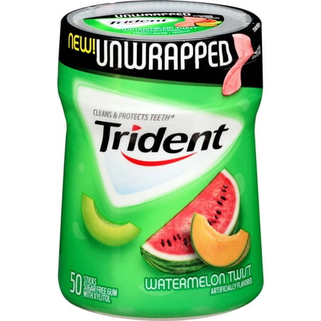 trident xylitol unwrapped candy