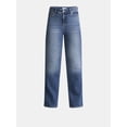 thumbnail image 5 of Time and Tru Women's High Rise Flare Jeans, 32" Inseam, Sizes 2-22, 5 of 5