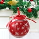 thumbnail image 2 of Adornos de bolas de Navidad brillantes, bolas decorativas de plástico para decoración de fiesta de boda, casa del árbol de Navidad, 2,8", 2 of 5