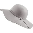 thumbnail image 1 of Sombrero de ala ancha de fieltro de lana oso de fresa  Hogar, 1 of 1
