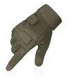 thumbnail image 1 of Guantes Tacticos  Para Moto y Deportes Verde Talla XL Malubero Malu2032, 1 of 4