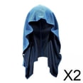 thumbnail image 1 of 2 Toallas De Microfibra Para Cuello Y Cara, Toalla De Gimnasio Para Pilates, Deportes, Camping, Azul, 1 of 8