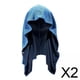 thumbnail image 1 of 2 Toallas De Microfibra Para Cuello Y Cara, Toalla De Gimnasio Para Pilates, Deportes, Camping, Azul, 1 of 8