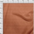 thumbnail image 2 of oneOone Silk Tabby Fabric Dot & Waves Block Printed Craft Fabric BTY 42 Inch Wide, 2 of 4