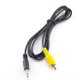 thumbnail image 2 of 1.5M 3.5mm Mono To RCA Male Cable AV Audio Video Wire Adapter for Computer Laptop MP3/MP4, 2 of 4
