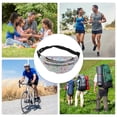 thumbnail image 6 of Unique Bargains 1 Pc Stylish Sports Waist Bag Triangle Fanny Pack for Sports Silver Tone, 6 of 6