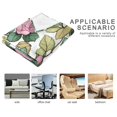 thumbnail image 4 of Qxltty Pink Roses Soft Cozy Fluffy Blankets for Couch Sofa Chair Bed Camping Picnic Travel Lightweight Bed 50×60inch, 4 of 7