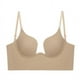 thumbnail image 1 of Gran espalda hermosa sin espalda con sujetador suave superior delgada inferior gruesa ropa interior de gran tamaño, 1 of 5