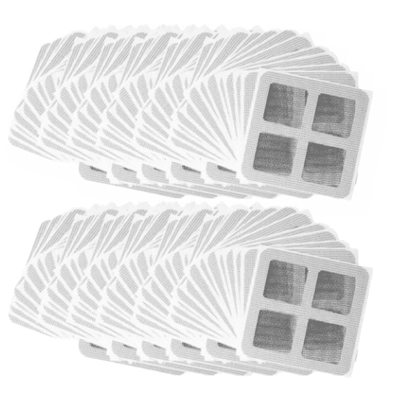 200 Pieces Kitchen Bathroom Drain Filter Mesh Net for Odor Control and Hygiene