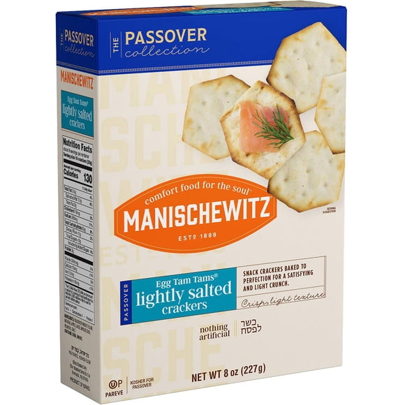 Manischewitz Passover Tam Tams, lightly salted