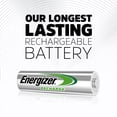 thumbnail image 3 of Energizer Rechargeable AA Batteries (4 Pack), Double A Batteries, 3 of 8
