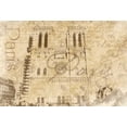thumbnail image 2 of Grey, Jace 32x23 White Modern Wood Framed Museum Art Print Titled - Paris J, 2 of 4