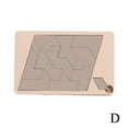 thumbnail image 5 of Wooden Geometric Puzzles Challenge Brain Teaser Decompression Jigsaw X4G5, 5 of 8