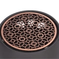 thumbnail image 2 of Teapot Warmer Base Ceramic Candle Heater Tea Coffee Milk Light Warmer with Purple Iron Pad for Home Black C Pad, 2 of 4