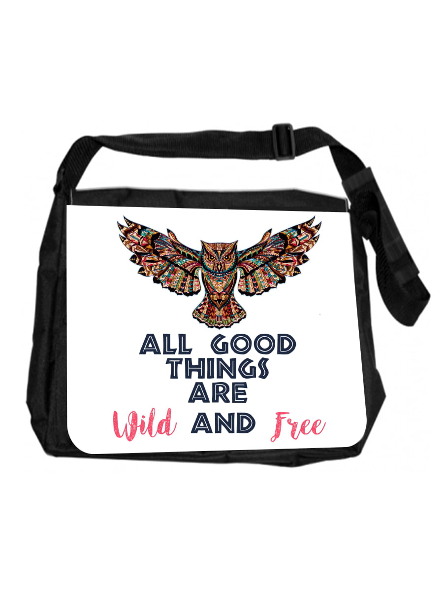 Laptop Shoulder Bag Owls Birds Carrying Handbag Briefcase Sleeve Case 14 Inch 