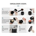 thumbnail image 3 of Stanreset Black Portable Espresso Coffee Maker, 3 of 9