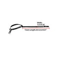 thumbnail image 3 of INSPIRE CHIC Women's Detachable Adjustable Anti-Slip Shoe Straps with Buckle Glossy black 20.5cm/8.07", 3 of 4