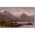 thumbnail image 1 of Ceramic Tile Mural-Albert Bierstadt Landscapes Painting 95. 60" w x 36" h using (15) 12 x 12 ceramic tiles, 1 of 3