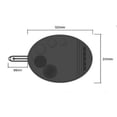 thumbnail image 2 of Piercing Aftercare Silicone Cosmetic Disk Pad With Brush Cleaner And Bracket Mixed Foundation Make Up Tray Portable Cosmetic Brush Cleaning Pad Foldable, 2 of 3