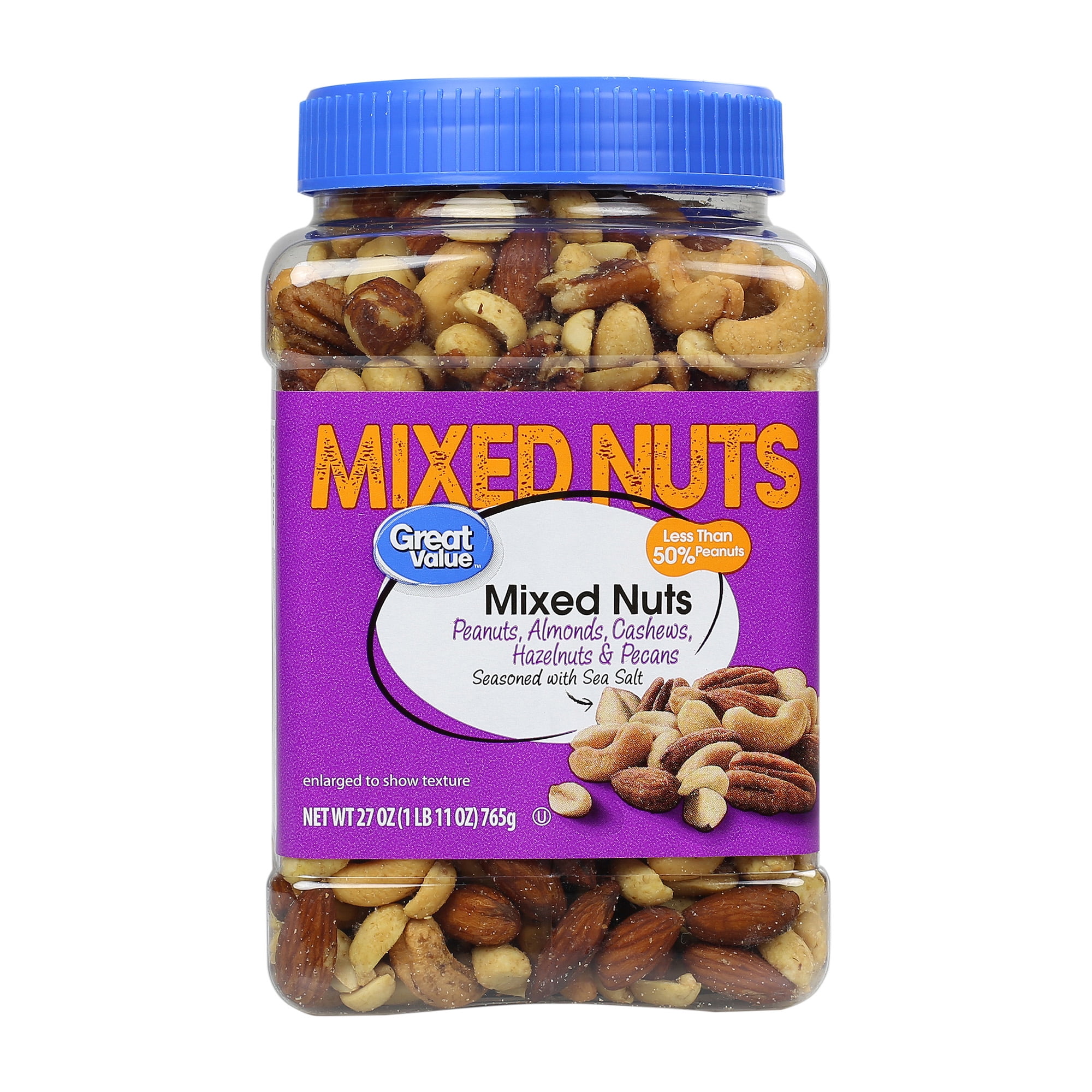 Great Value Mixed Nuts, 27 oz