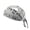 Grey, variant on Pirate Skull Print Head Wrap Hat Unisex Bandana Cap Lightweight Breathable For Camping Hiking Cycling Outdoor Party Decoration(Black White-55Cm)