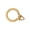 Gold, variant on Classic Curtain Accessory Plastic Curtain Hanger Rings, Internal Diameter 3.7 cm, Rose Gold - Set of 30