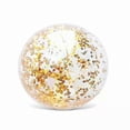 thumbnail image 1 of Inflatable Beach Ball for Summer Pool Party Water Play Kids Outdoor Fun Confetti Glitter Sports Accessories, 1 of 5