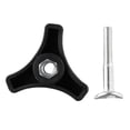 thumbnail image 4 of 1 Set Triangle Handle Knob Nut Screw Bolt Fits For , , For Mountfield Shenzhuyue, 4 of 11