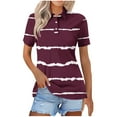 thumbnail image 1 of ameIAEA Women's Short Sleeve Golf Shirts Button Down Business Casual Blouses Summer Collared Tops, 1 of 5