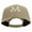 Khaki, variant on Artistic M Design Embroidered Solid Cotton Twill Prostyle Cap - Black OSFM